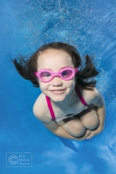 Underwater photo shoot