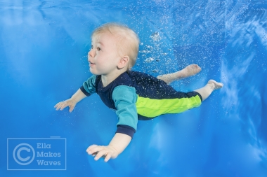 Underwater photo shoot