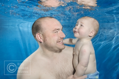 Underwater photo shoot