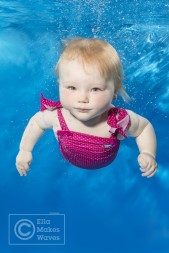 Underwater photo shoot
